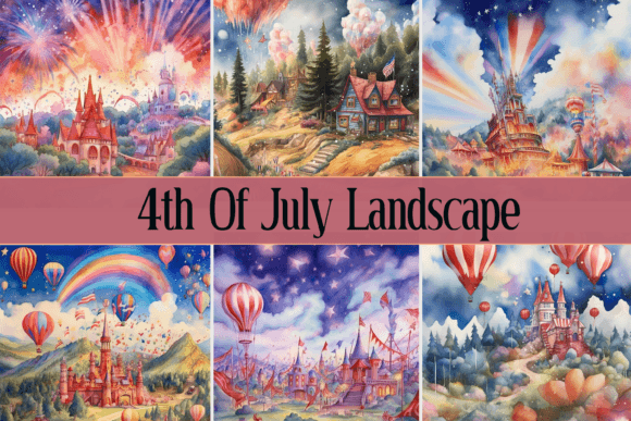 4th of July Landscape: Elevating Your Online Presence with Patriotic Backgrounds