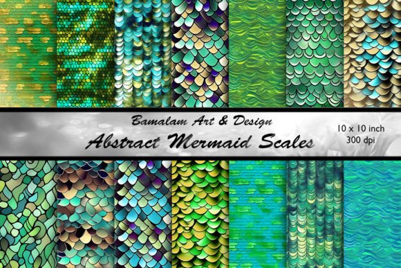Discover the Beauty of Abstract Mermaid Scales: A Versatile Design Resource
