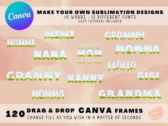 Frames for Canva - Sublimation Designs: A Creative Guide to Customizing Your Own Unique Art