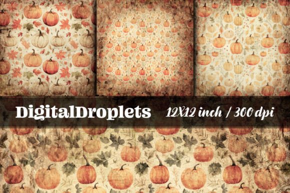 Rustic Pumpkins Vol.1 Collection: A Versatile Resource for Creative Projects