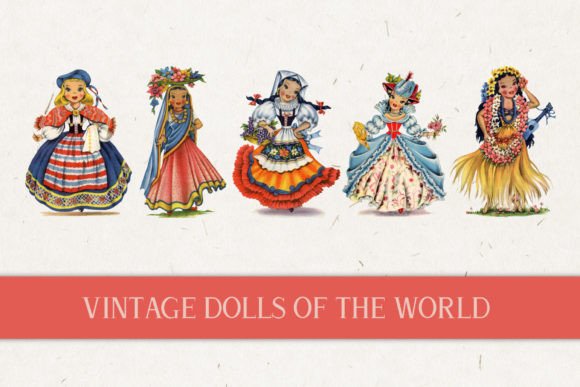 Vintage Dolls from Around the World