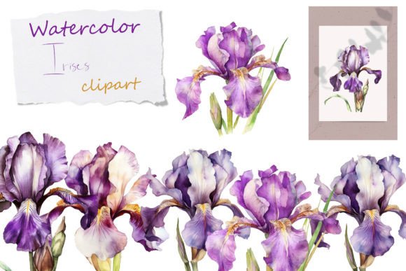 Watercolor Flowers Clipart: A Versatile Digital Art Resource for Creative Projects