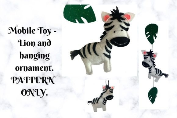 Zebra Mobile Montessori Felt Toy PDF: A Creative Way to Engage Little Ones